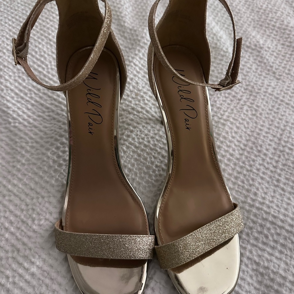 Gold Women's High Heels